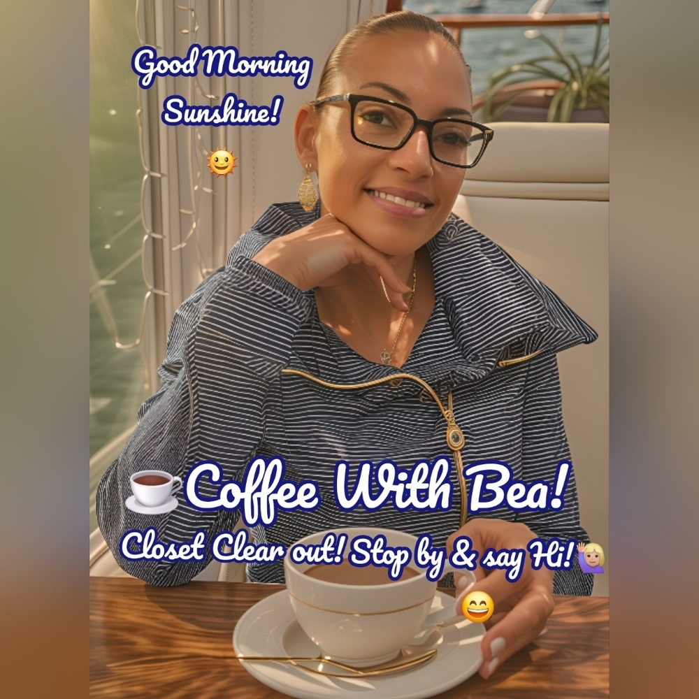 Coffee with Bea! Closet Clear out show!